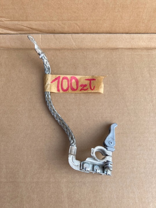 фото №1, Ducato boxer jumper 06- шланг массовый минус клемма