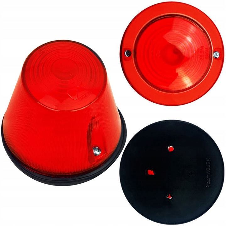 фото №1, Лампа габаритна задня сплаву червона висока waś