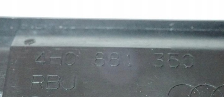 фото №7, Накладка направляющей сиденья audi a8 d4 4h0881350