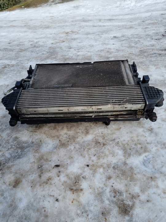 фото №6, Ford mondeo mk4 iv 2.0 tdci корпус вентилятора радиатор модуль, радиатор