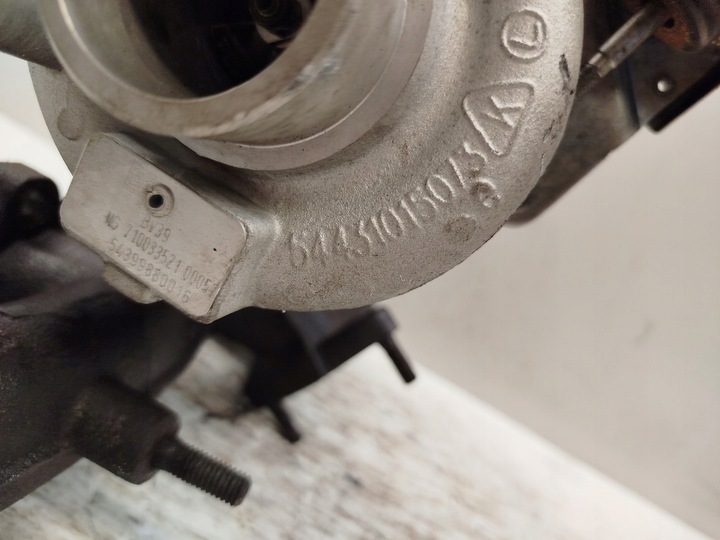 фото №7, Турбонагнетатель vw audi seat skoda 1,9 tdi 54399880016 54431015073