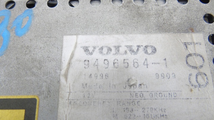фото №4, Радио cd volvo s80 i 9496564