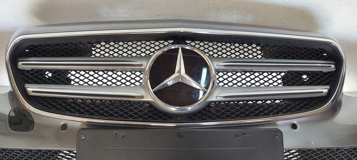 фото №4, Mercedes w213 бампер решітка радіатора решітка ґрати абсорбер хром pdc