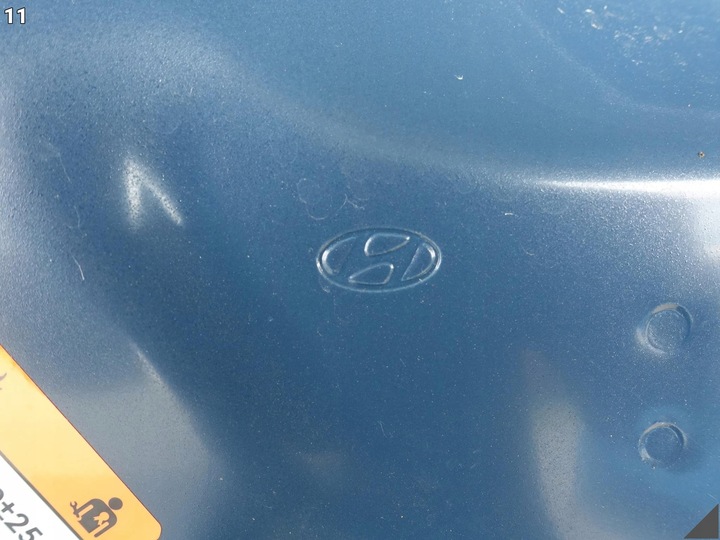 фото №12, Hyundai i10 iii 3 поколение 19- капот крышка двигателя bonnet капот перед