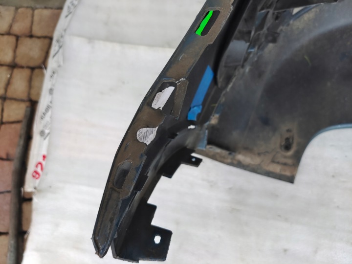 фото №7, Audi q3 рестайлинг s-line 14-18 бампер задний 8u0807385c 8u0807521aq