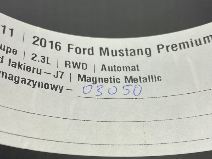 фото №6, Рамка приборов спидометра dekor ford mustang vi 2015+