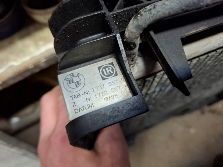 фото №9, Bmw 7 e38 730 радиатор радиатор комплект климат вентилятор 8380774 oem номер