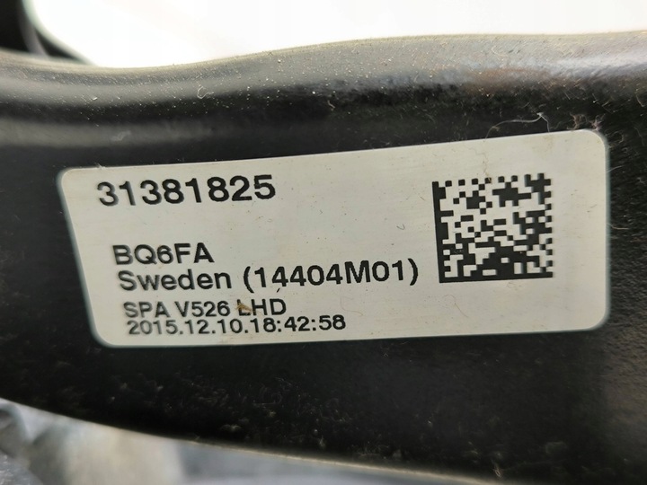 фото №9, Volvo xc90 2016 педаль тормоза