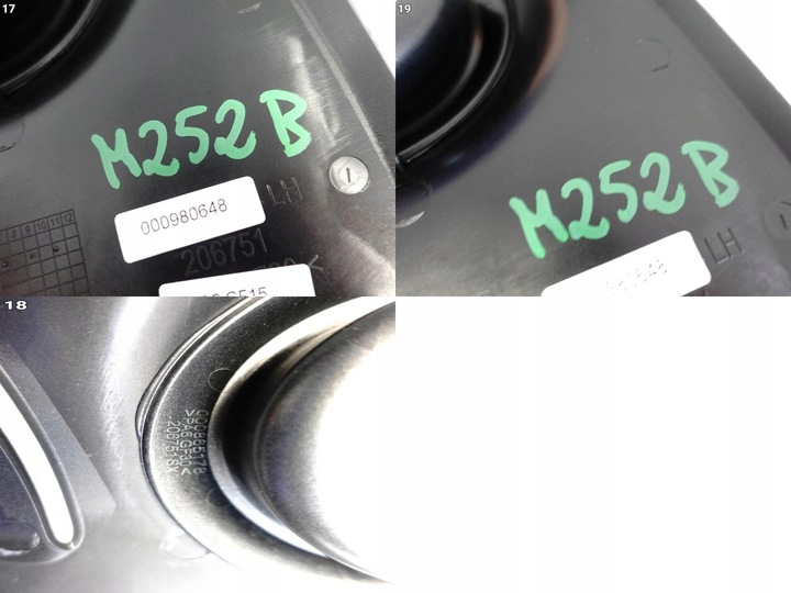 фото №12, Ferrari 296 gtb f171 22- захист плита маскувальна накладка pod капот кришка багажника ліва зад