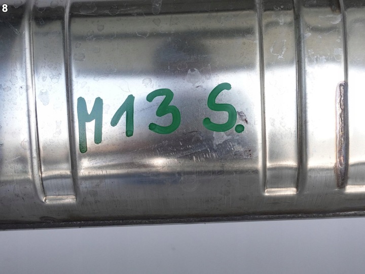 фото №9, Porsche 991 3.4l 11-15 вихлоп глушник середній