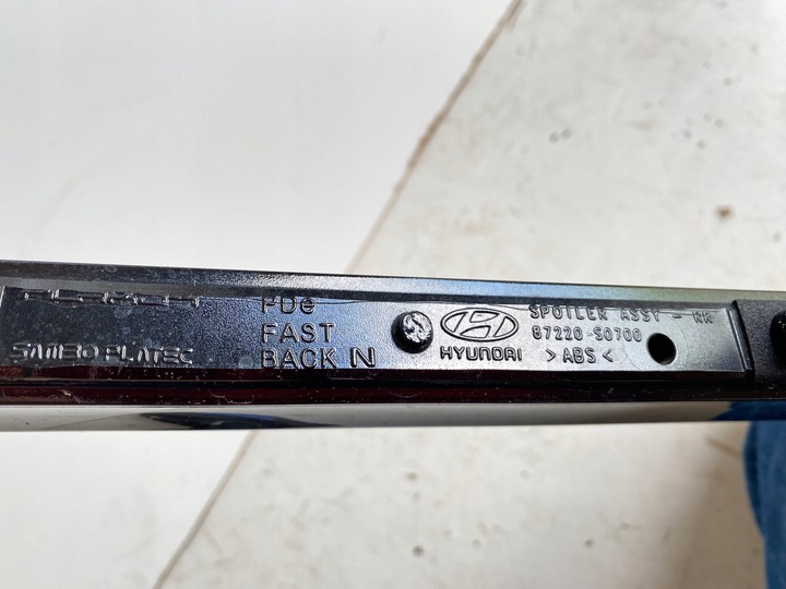 фото №5, Спойлер кришки задньої hyundai i30 iii fastback 17-