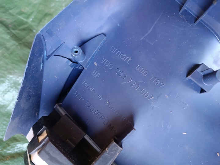 фото №11, Smart fortwo 450 спидометр приборы европа 001184v015