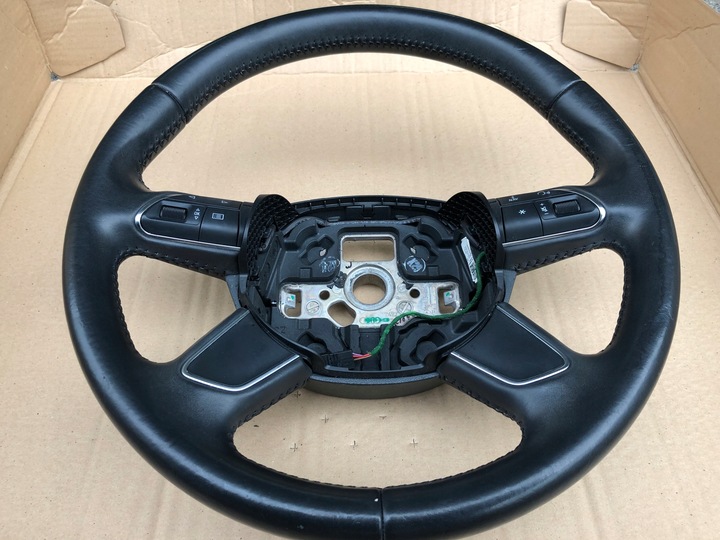 фото №8, Руль кожа мультифункция audi q3 ноль wytać