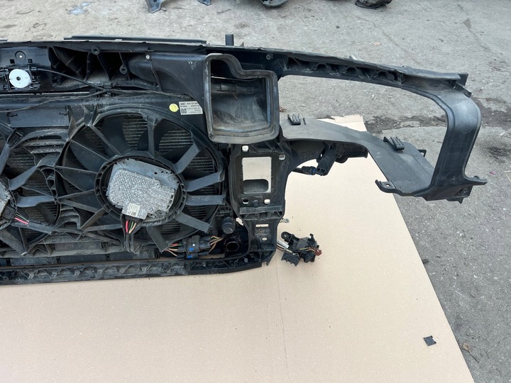 фото №10, Audi a8 d4 3.0 tfsi комплектные усилитель лобовое радиатор pas вентилятор