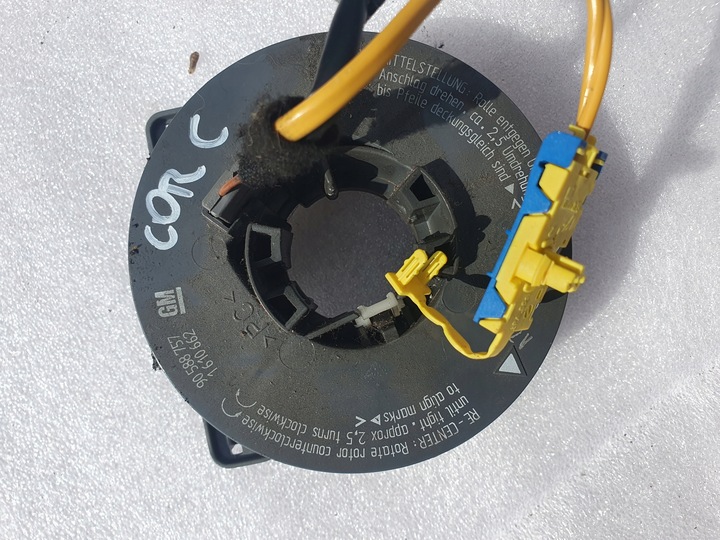 фото №1, 90588757 лента pod рули opel corsa c 2001r. версия 3 дверь