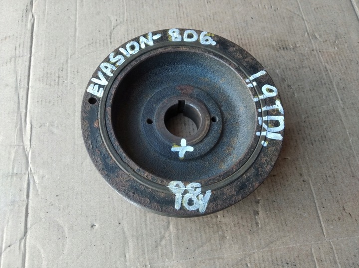 фото №1, Колесо пасове вала колінчастого citroen evasion peugeot 806 1,9 tdi 98r.