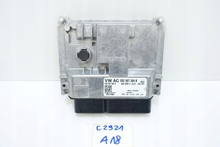 фото №1, Модуль компьютер блок управления двигателя 05c907394b