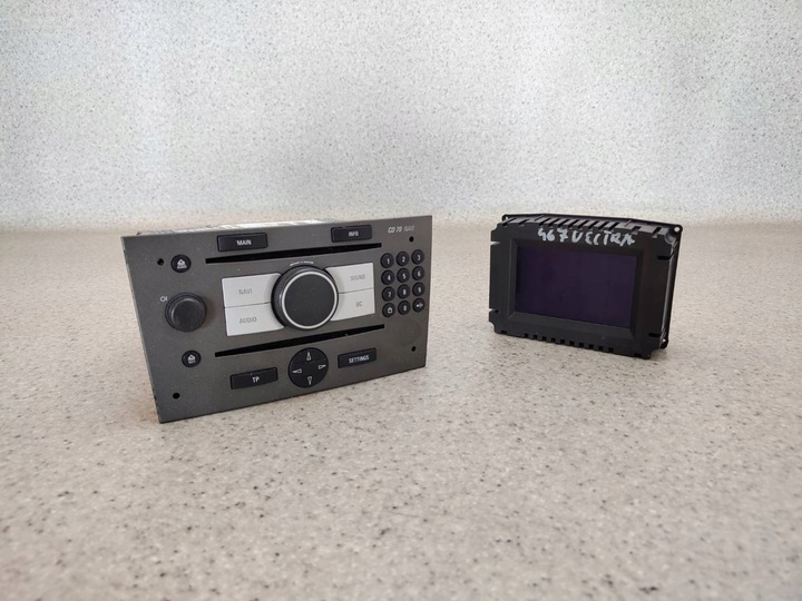 фото №2, Радио радиопроигрыватель + монитор экран дисплей opel vectra c - 383555646