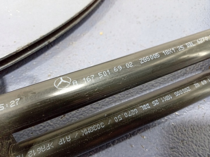 фото №5, Mercedes gle w167 трубки провода жидкости a1675016902