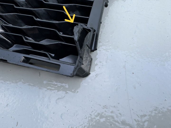 фото №6, Jaguar f pace x761 16r- решётка бампера левый перед передняя