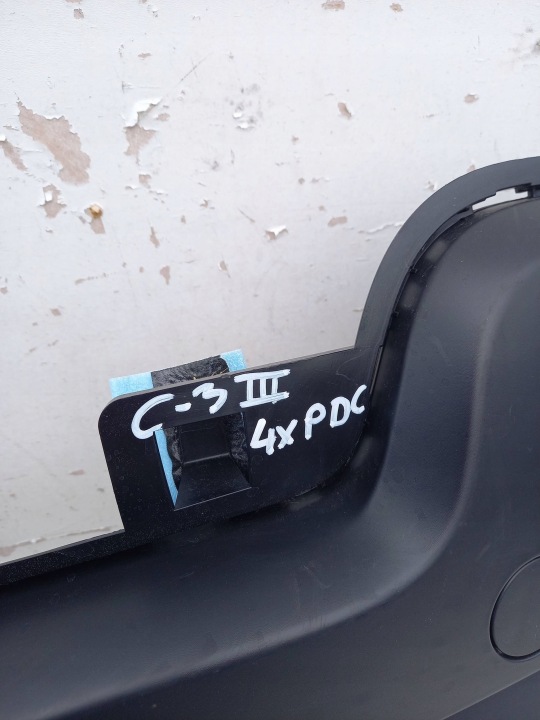 фото №6, Бампер задній  citroen c3 iii версія na 4xpdc