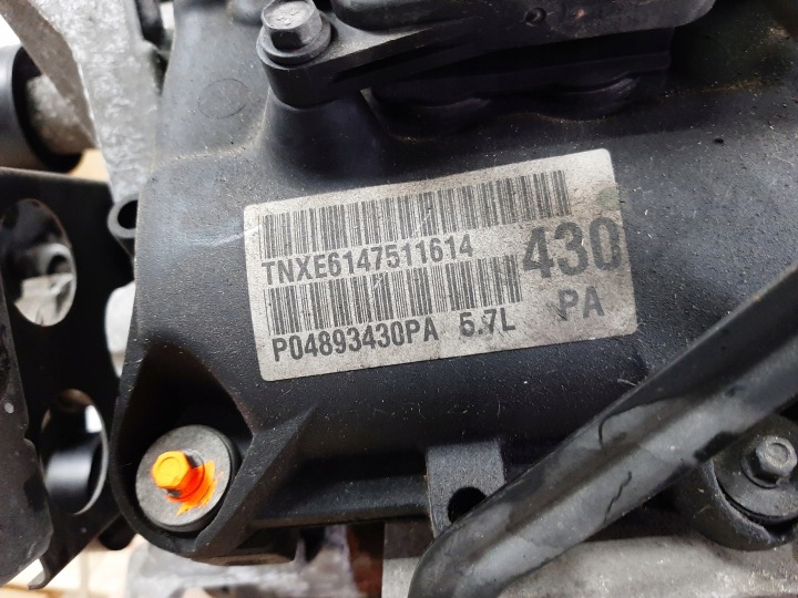 фото №16, Dodge ram 1500 iv 5.7 hemi рестайлінг 15r двигун ezh tnxe p04893430pa 295kw 401km