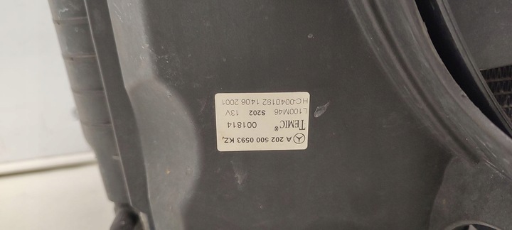 фото №11, Радіатор вентилятор mercedes w208 clk cabrio 2,0 компресор автомат