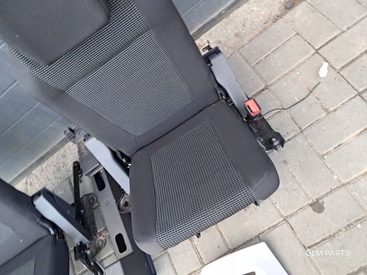 фото №9, Peugeot 5008 i сидіння задні iii третього rzędu комплект ремені кронштейни