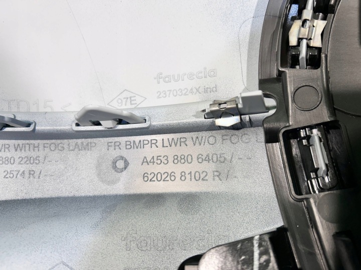 фото №14, Smart eq fortwo w453 рестайлинг бампер перед передний a4538881700