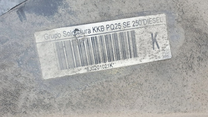 фото №6, Seat ibiza iv 4 1.6 tdi 6j0201021k бак bak топлива дизель