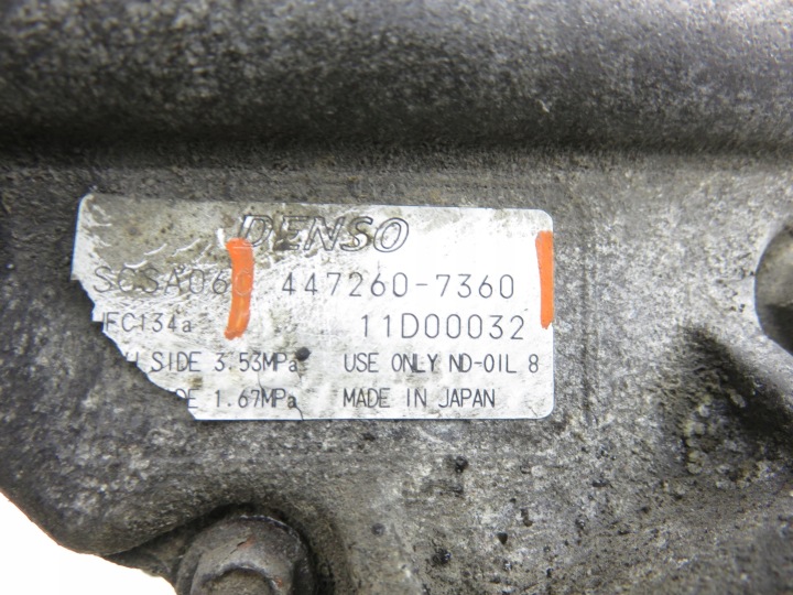 фото №6, Компрессор кондиционера toyota yaris i 1.4 d-4d 4472607360