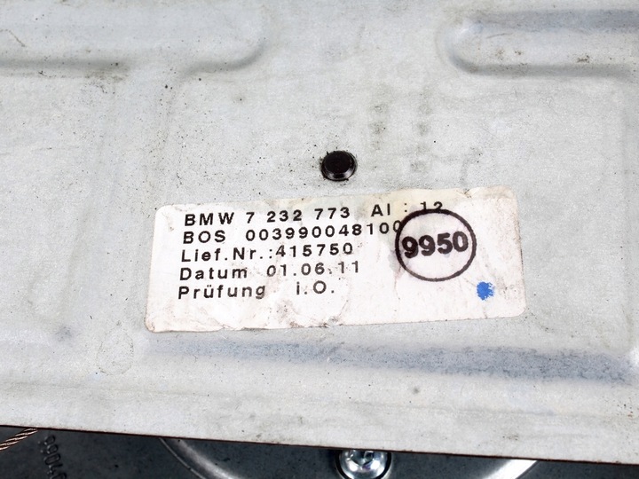 фото №8, Механізм ролети багажника bmw f11 f11 lci