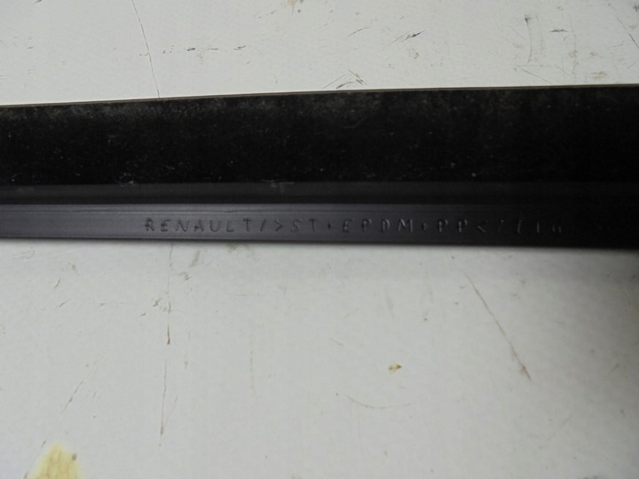 фото №9, Планка накладка ущільнювач хром двері лівий перед renault megane 4 iv