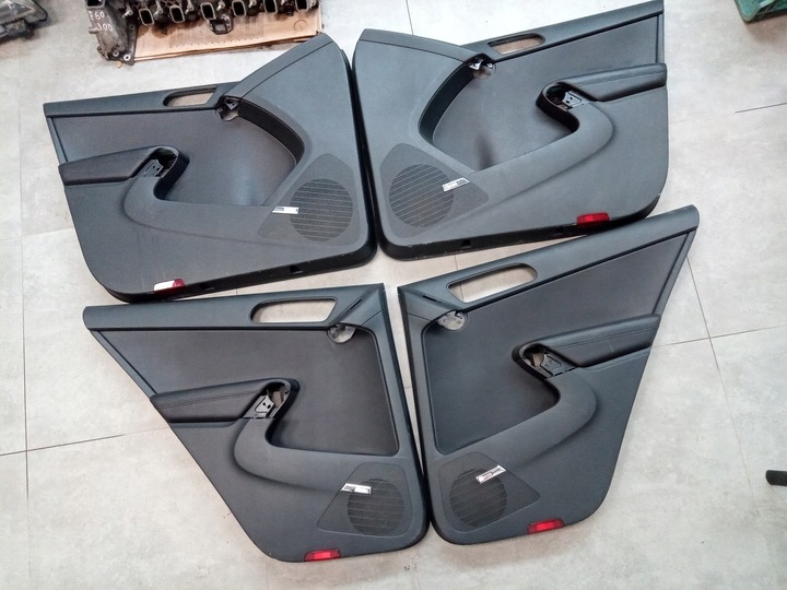 фото №13, Vw tiguan обшивки дверь перед зад комплект кожа
