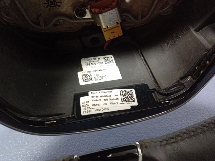 фото №7, Skoda octavia iv 19-24 руль кожаный мультифункция 5e3419093a