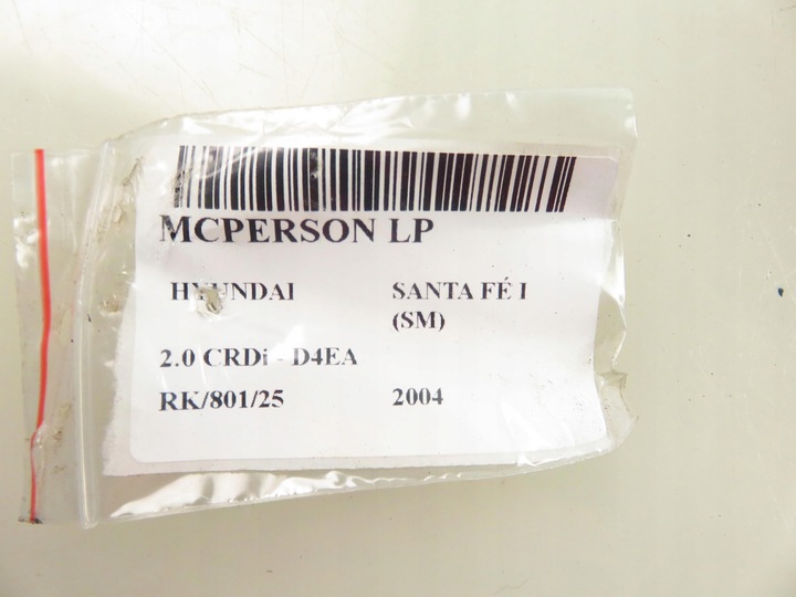 фото №8, Mcperson лівий переднє hyundai santa fé i 2.0 crdi 614024jp