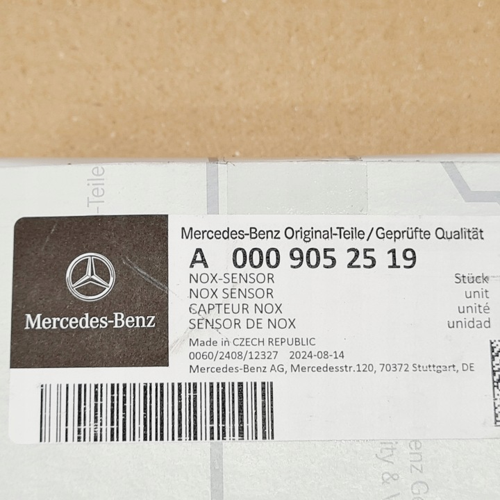 фото №12, Mercedes sprinter w906 v-klasa vito w447 датчик датчик nox a0009052519 oem
