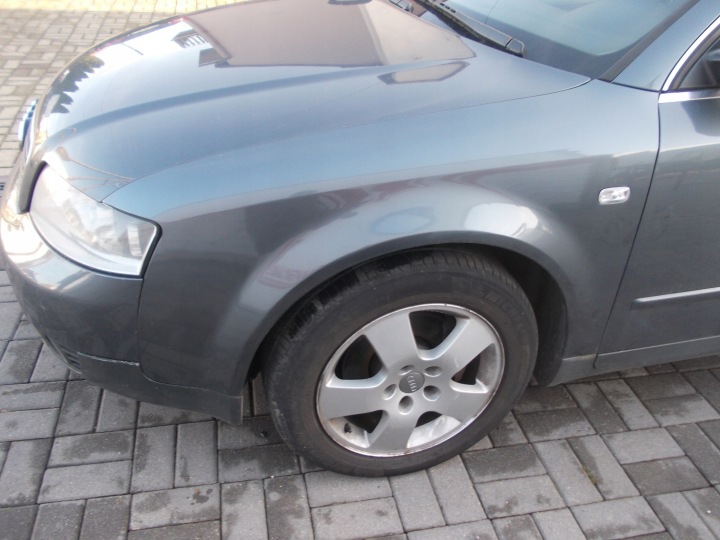 фото №8, Комплект запчасти капот бампер pas радиатор крылья audi a4 b6 1,9 tdi lx7z