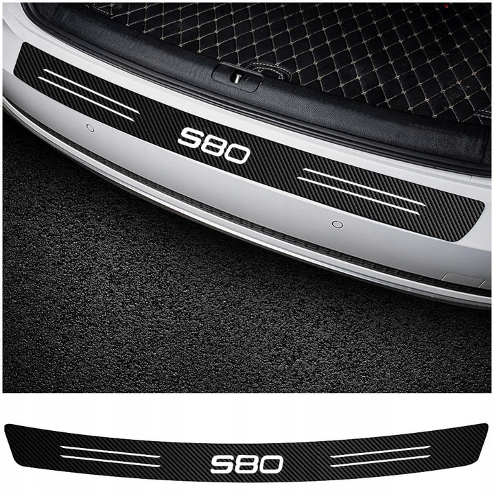 фото №1, Наклейка плівка захисна бампер volvo s80