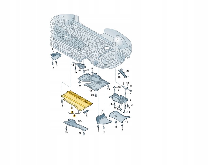 фото №9, Захист шасі ліва audi a4 b8 a5 s5 8k0825207c