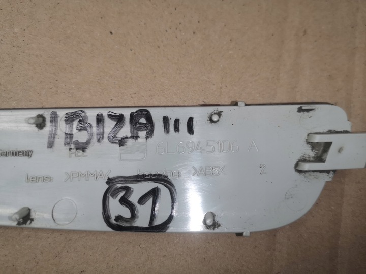 фото №7, Лампа відбивач правий бампер зад seat ibiza iii 3d