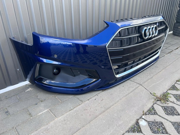 фото №11, Audi a4 b9 fl рестайлинг бампер переднее перед lx5h 4xpdc 2019-24r. комплектный