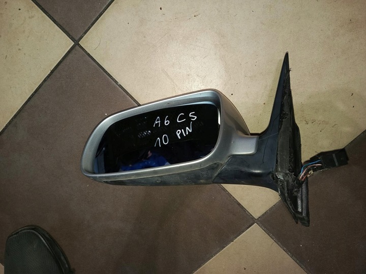 фото №1, Дзеркало ліві електричні 10 pin audi a6 c5