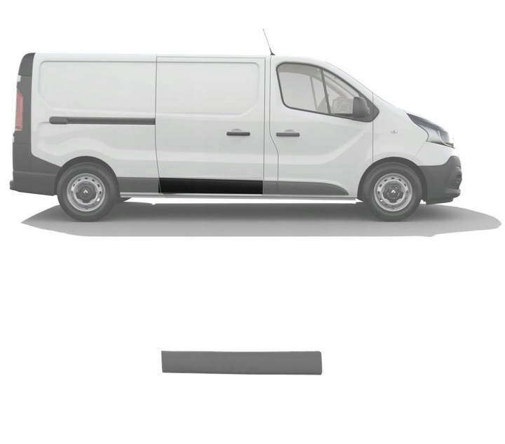 фото №1, Vivaro trafic iii talento nv300 планка двері bok r
