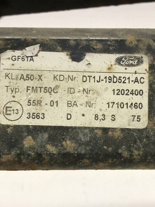 фото №10, Ord transit connect mk2 hak буксирувальний модуль dt1j-19d521-ac dt1j-19h378-ce