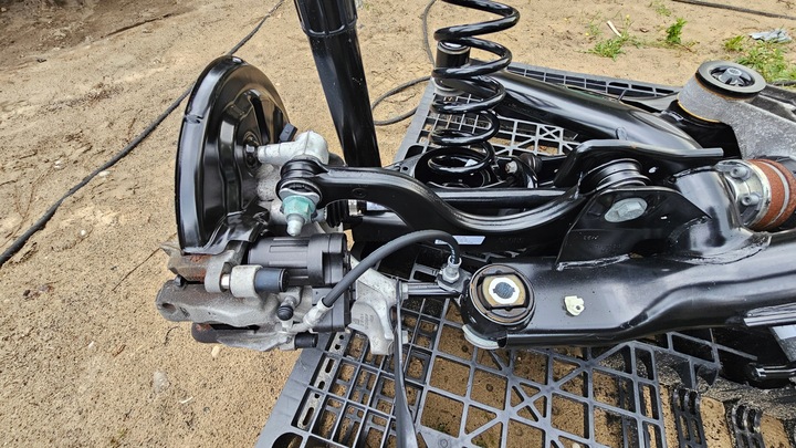 фото №7, Vw tiguan 5na tarraco q3 83a 4x4 подвешивание зад поворотный кулак рычаги p/l 23r