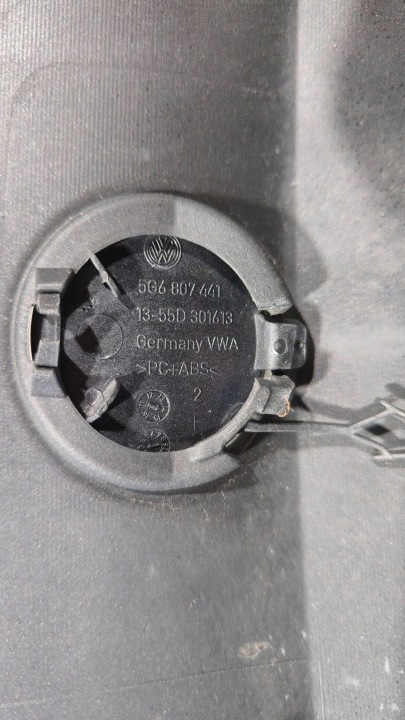 фото №9, Vw golf vii рестайлинг 17-20 задний бампер хороший 5g6807421bk