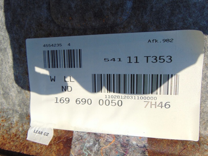 фото №11, Потолок потолок mercedes a класс w169 европа