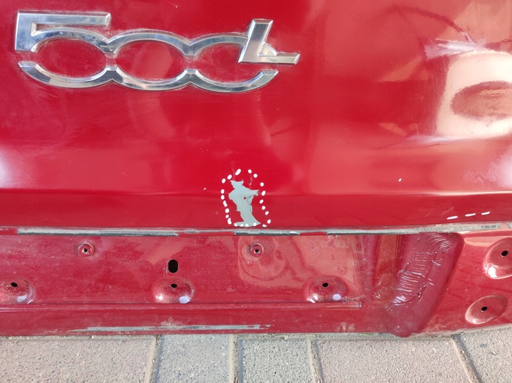 фото №11, Крышка зад задняя fiat 500l 500 l познань