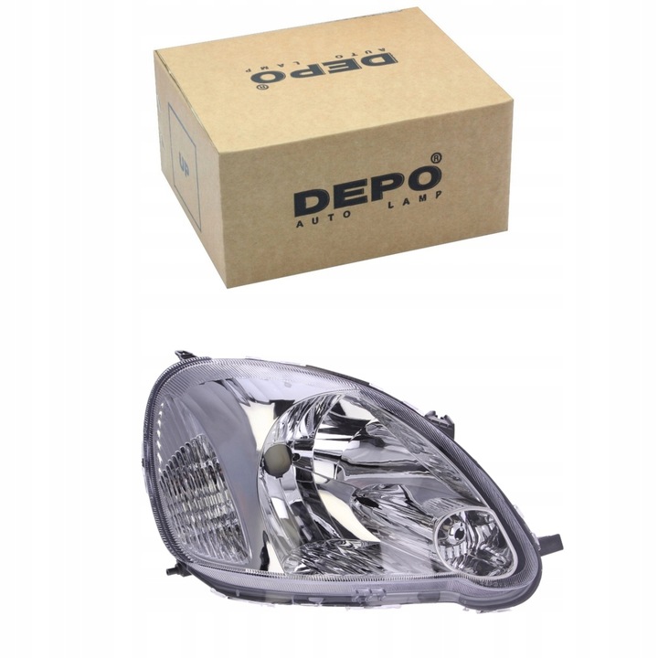 фото №1, Фара праві do toyota yaris p1 1999-20005